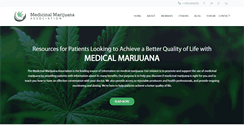 Desktop Screenshot of medicinalmarijuanaassociation.com