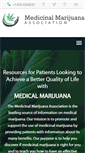 Mobile Screenshot of medicinalmarijuanaassociation.com